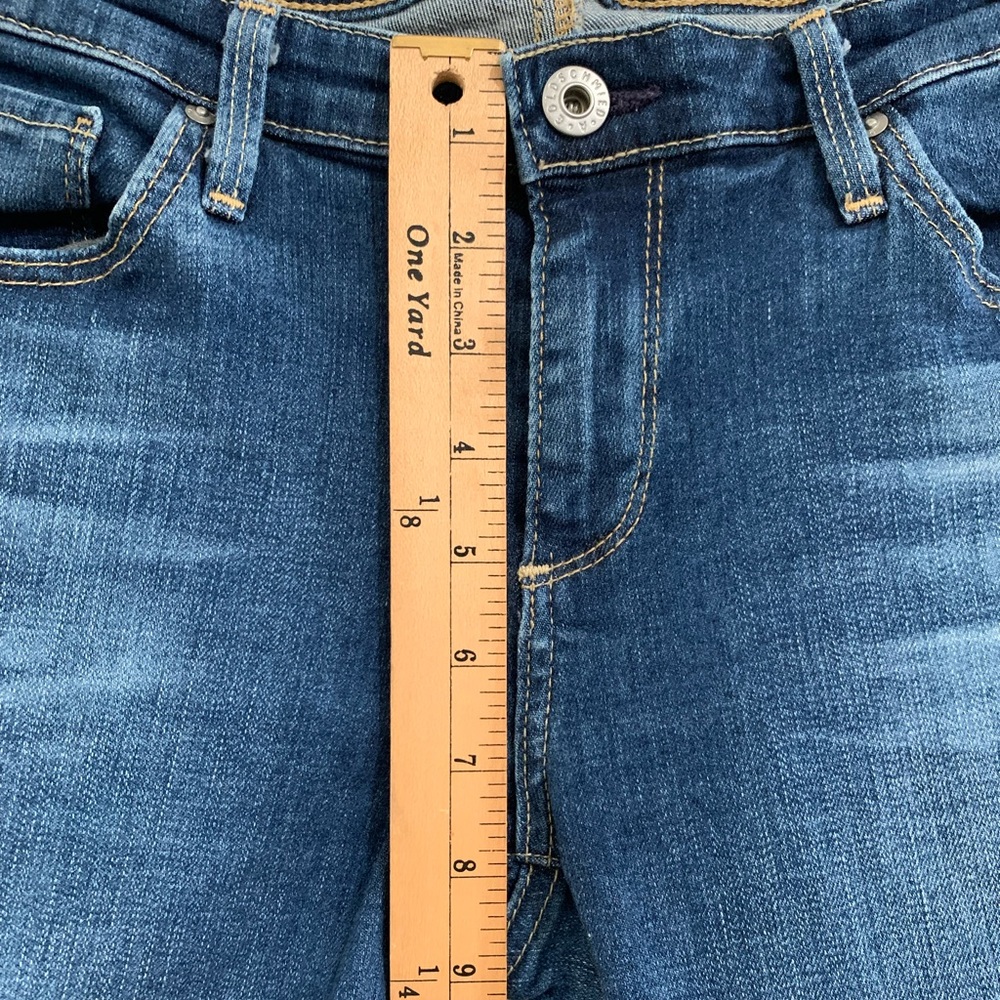 Ag Adriano Goldschmied Jeans Womens Size 28 The Stevie Slim Straight Ankle - Picture 7 of 11